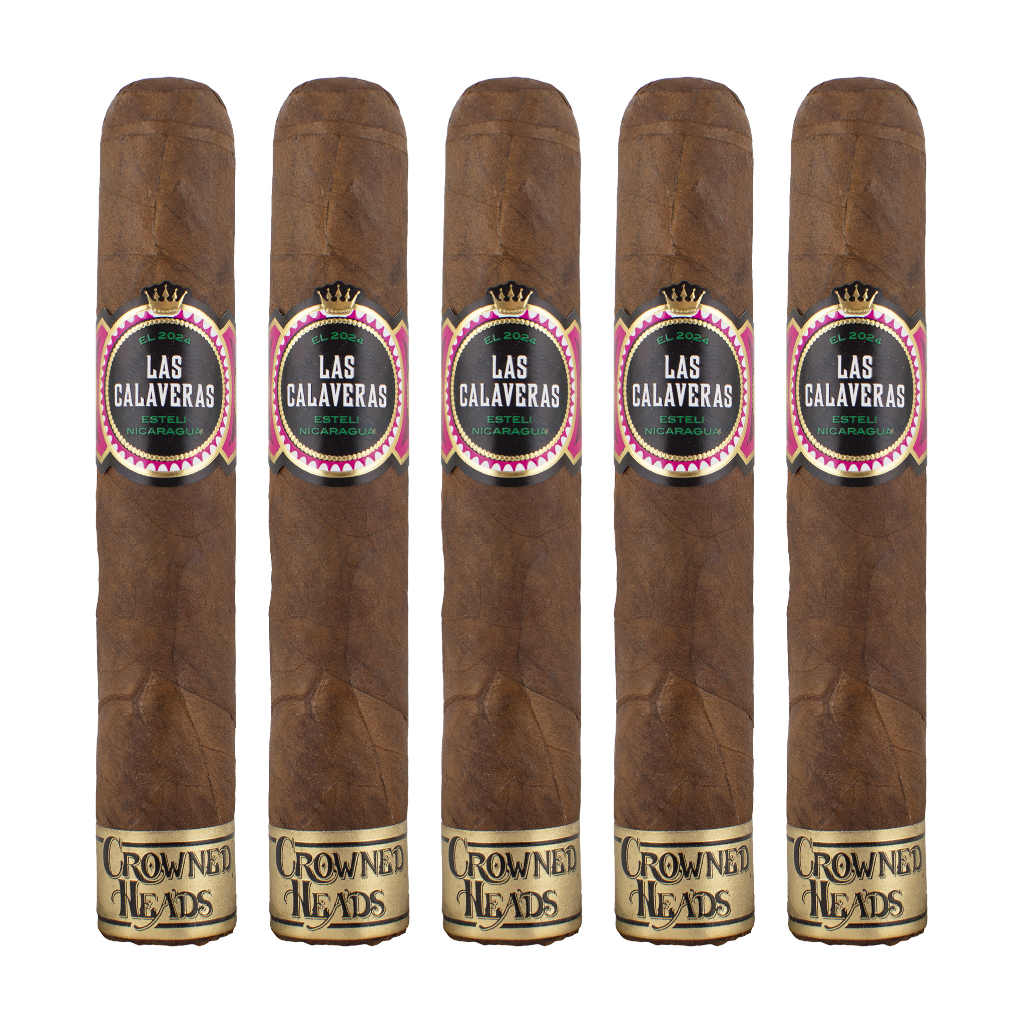 Crowned Heads Las Calaveras 2024 LC52 Cigar - 5 Pack